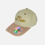 Gorro Denim Cuero Beige 6p